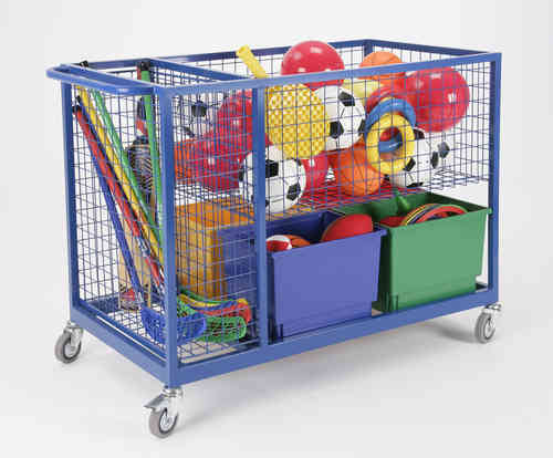 School PE & gym equipment storage solutions Equipment trolleys